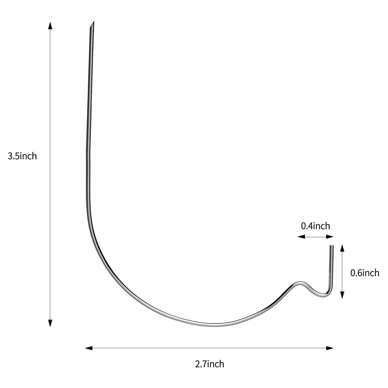 Super Hooks Picture Hanger,FURHUA,Hang Art, Clock, Shelves, Mirrors, Frames, or Planters for Home and Office Decorations-30pcs - Image 4