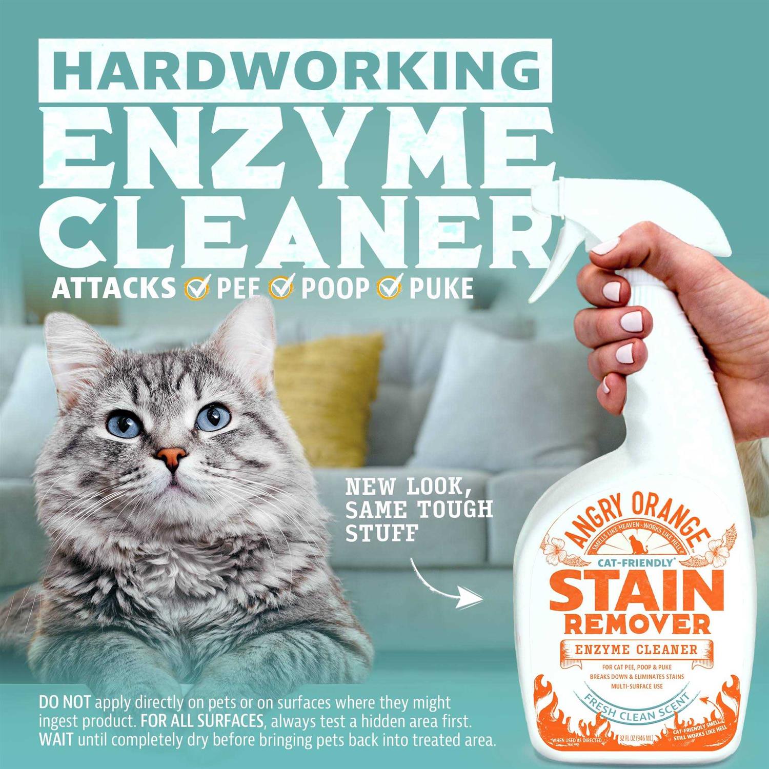 Angry Orange Pet Stain and Odor Remover - Image 4