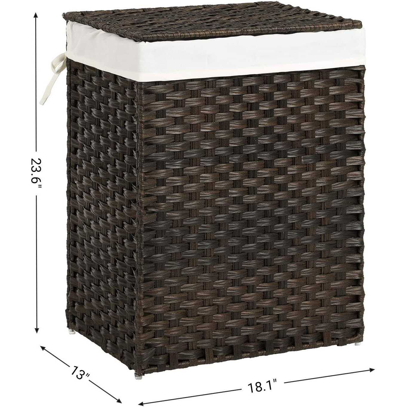 SONGMICS Handwoven Laundry Hamper - Image 4