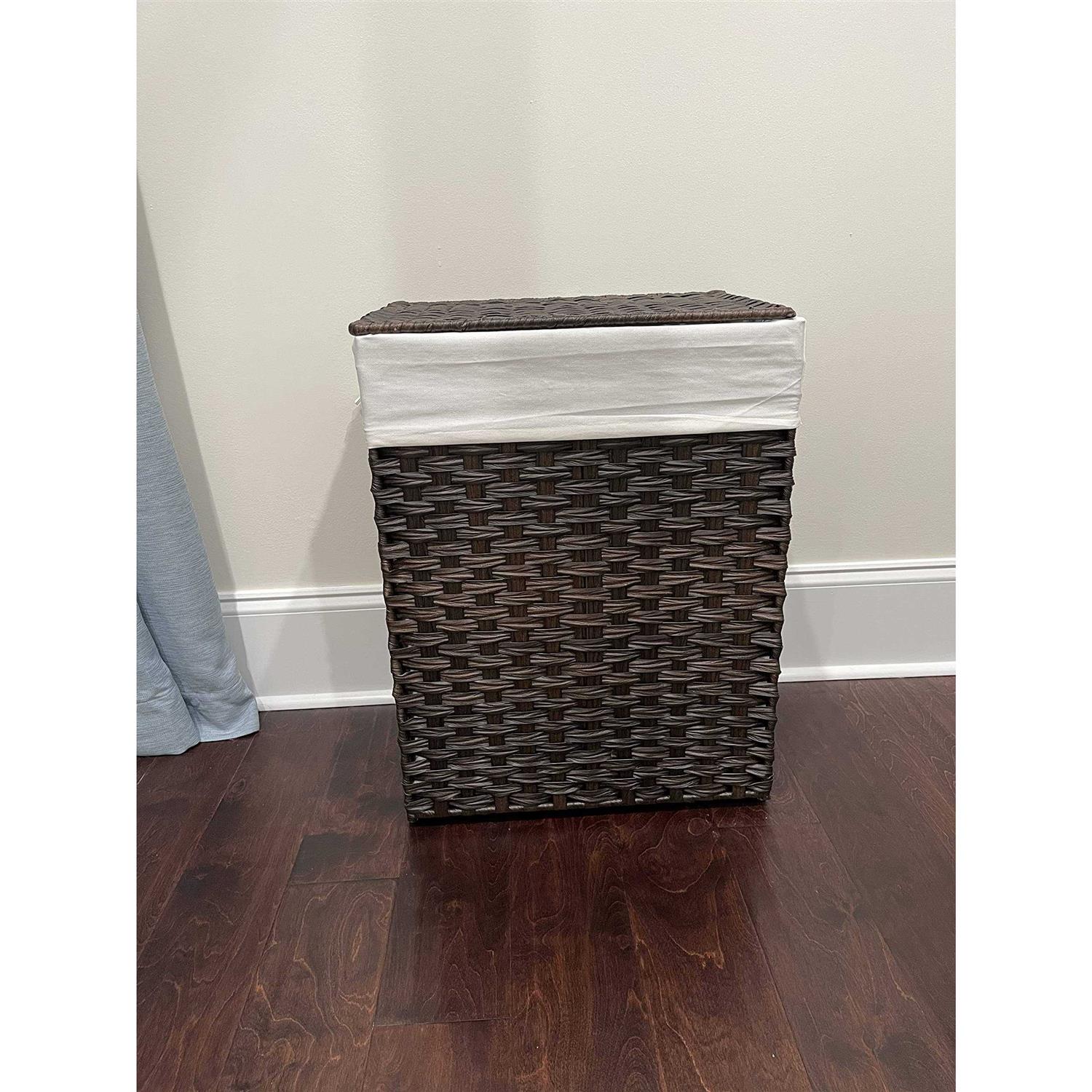 SONGMICS Handwoven Laundry Hamper - Image 5