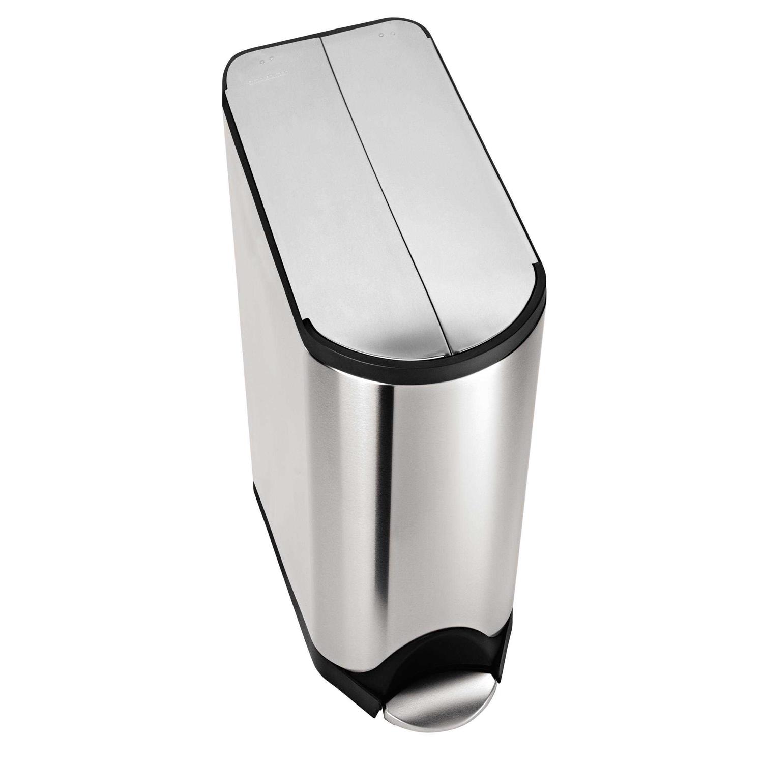 simplehuman 45-Liter Butterfly Step Trash Can - Image 5