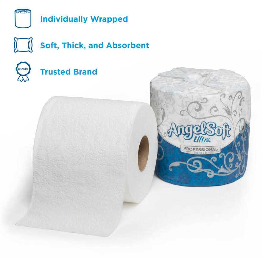 Angel Soft Ultra 2-Ply Premium Bathroom Tissue - Image 4