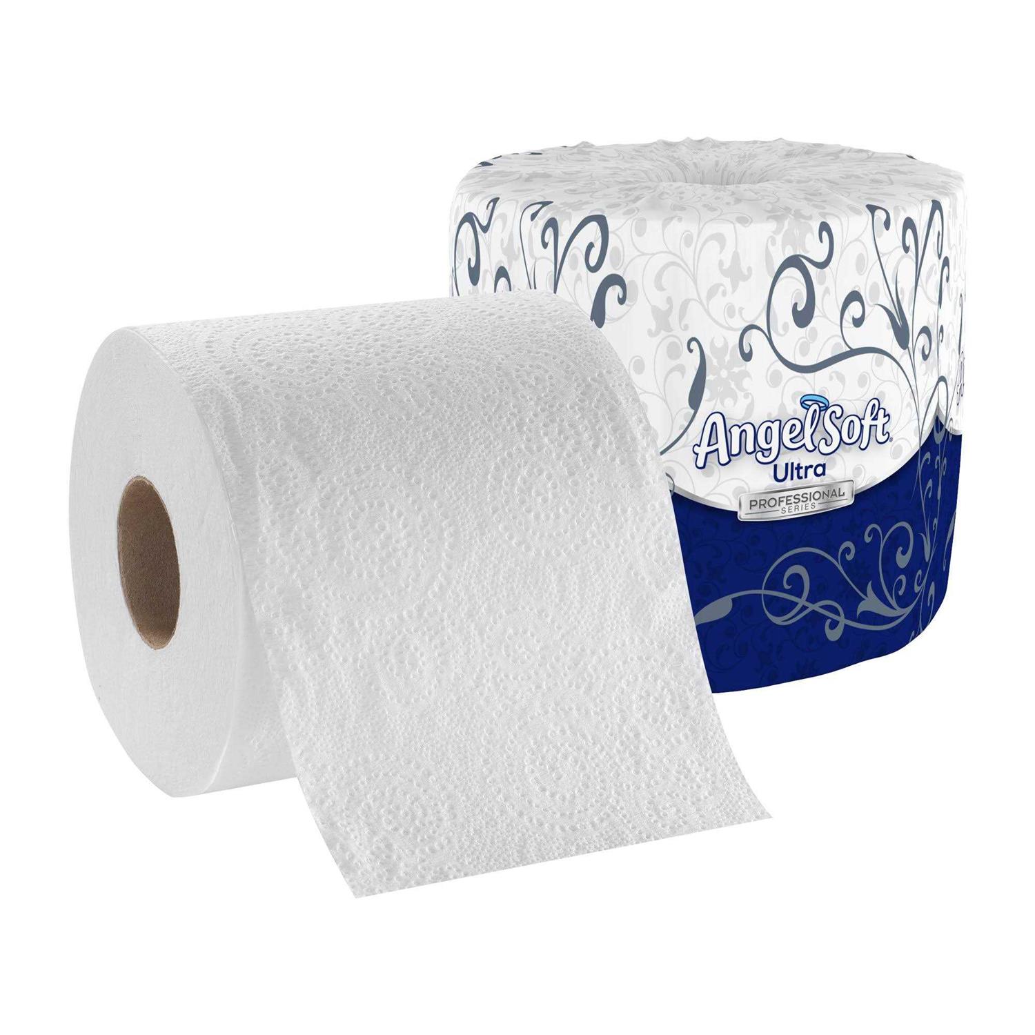 Angel Soft Ultra 2-Ply Premium Bathroom Tissue - Image 4