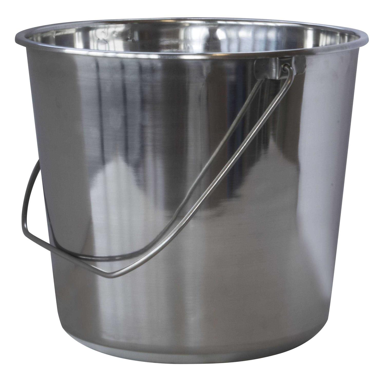 AmeriHome SSB237SET Stainless Steel Bucket Set - Image 5