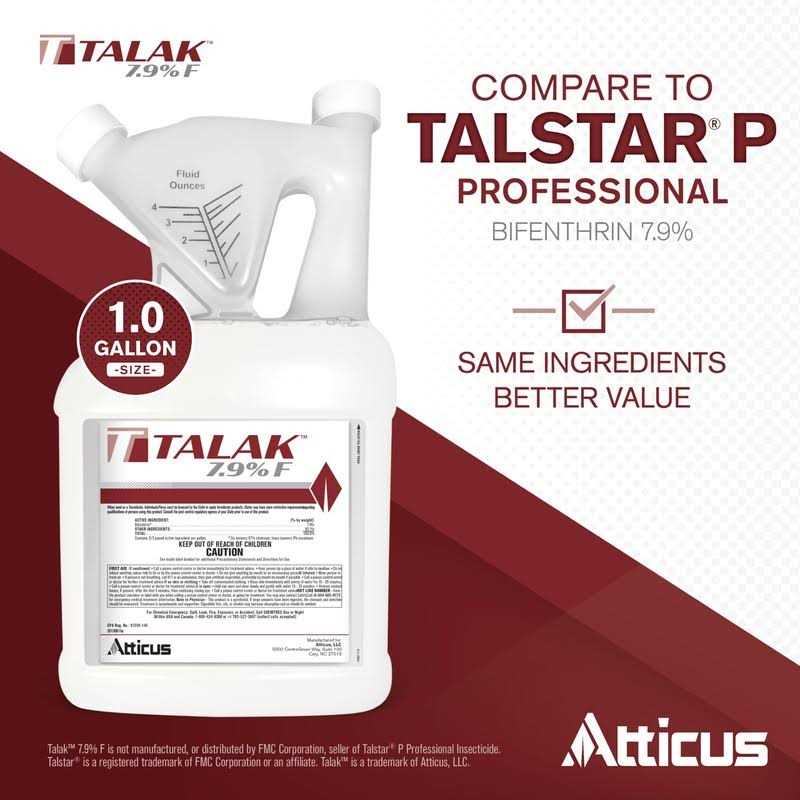 Talak 7.9 F Bifenthrin Insecticide Concentrate by Atticus Indoor and Outdoor Insect Control - Image 3
