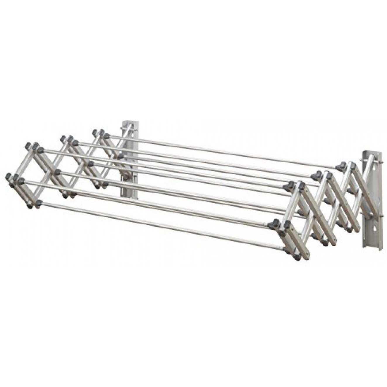 Woolite Aluminum Collapsible Wall Drying Rack - Image 3
