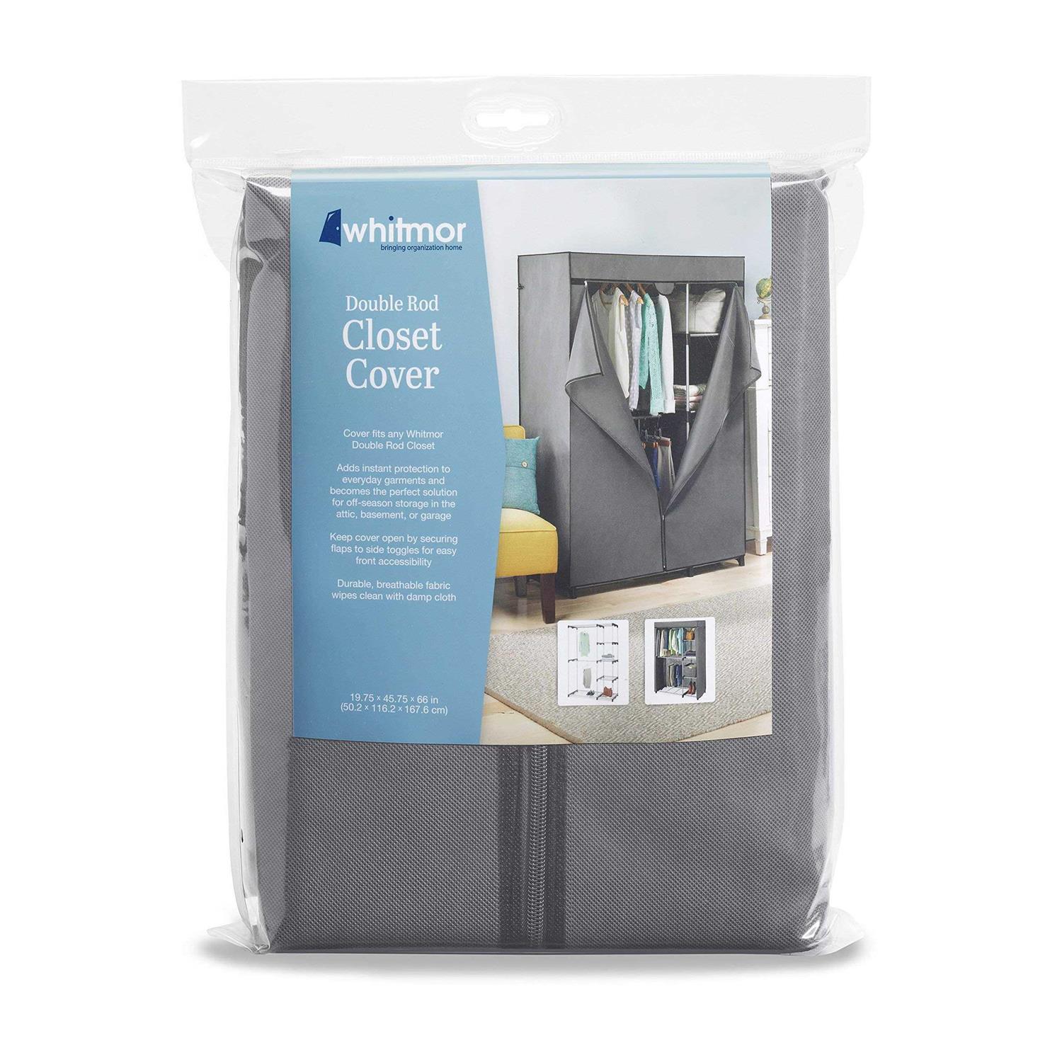 Whitmor Double Rod Closet Cover - Image 3