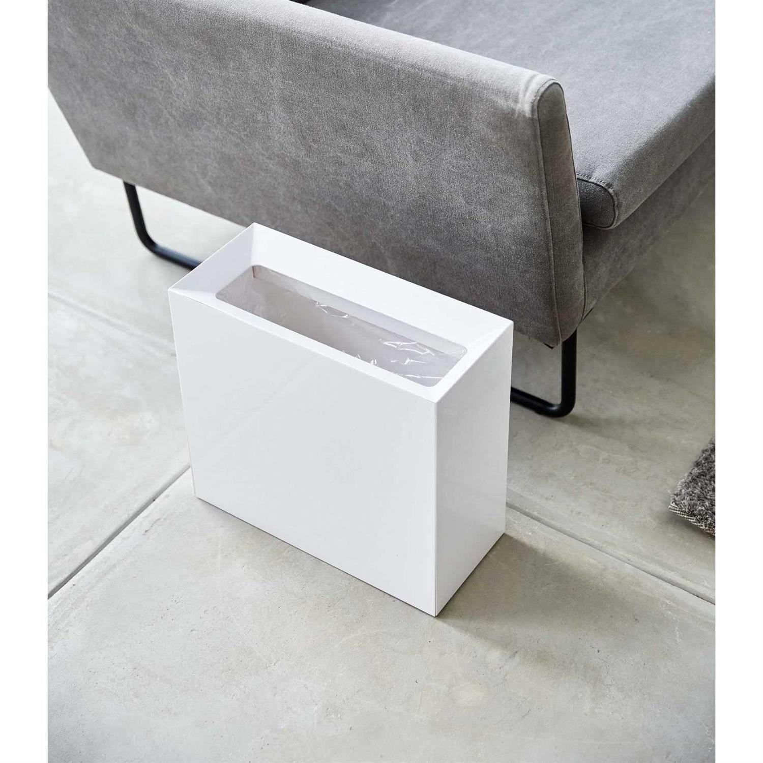 Yamazaki Tower Rectangular Trash Can - Image 3