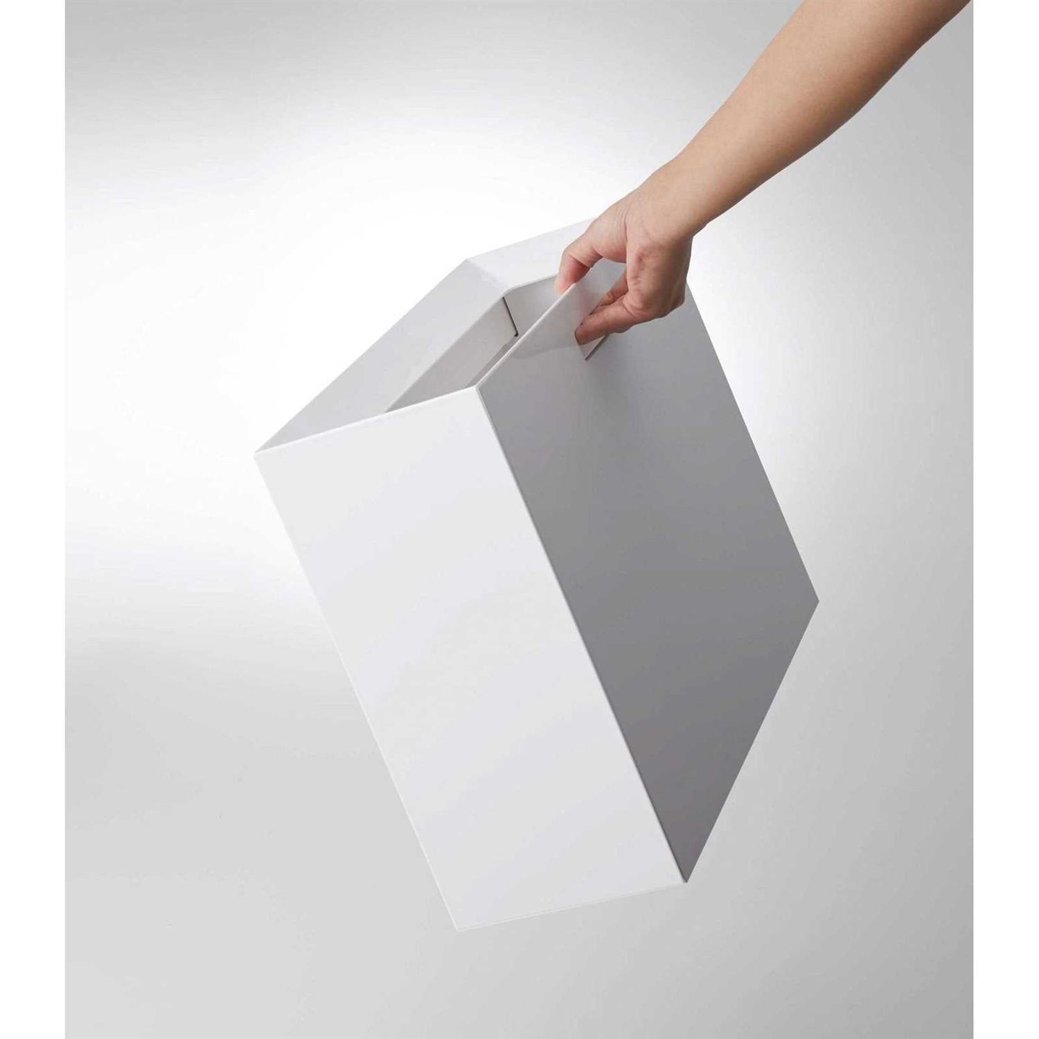 Yamazaki Tower Rectangular Trash Can - Image 4