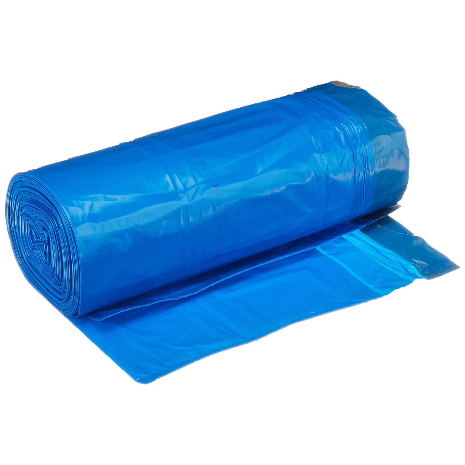 AmazonCommercial 13 Gallon Blue Recycling Bags /w Drawstrings - Image 3