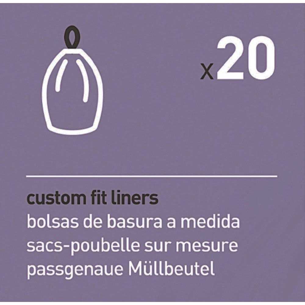 simplehuman Code R Custom Fit Drawstring Trash Bags - Image 3