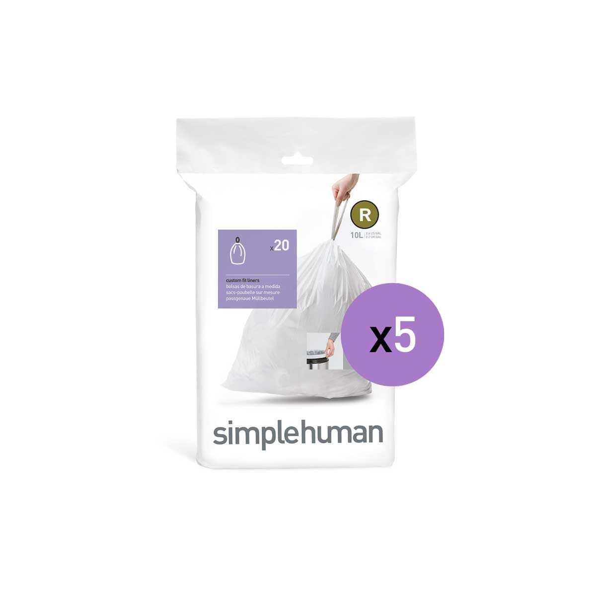 simplehuman Code R Custom Fit Drawstring Trash Bags - Image 4