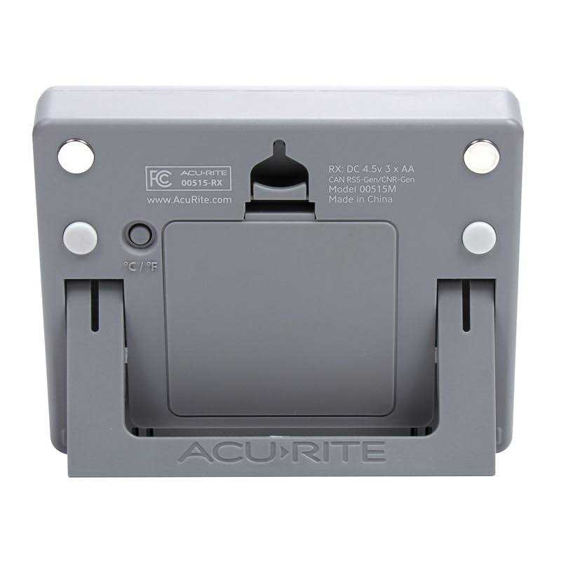 AcuRite Brushed SS Digital Thermometer 00515M - Image 3