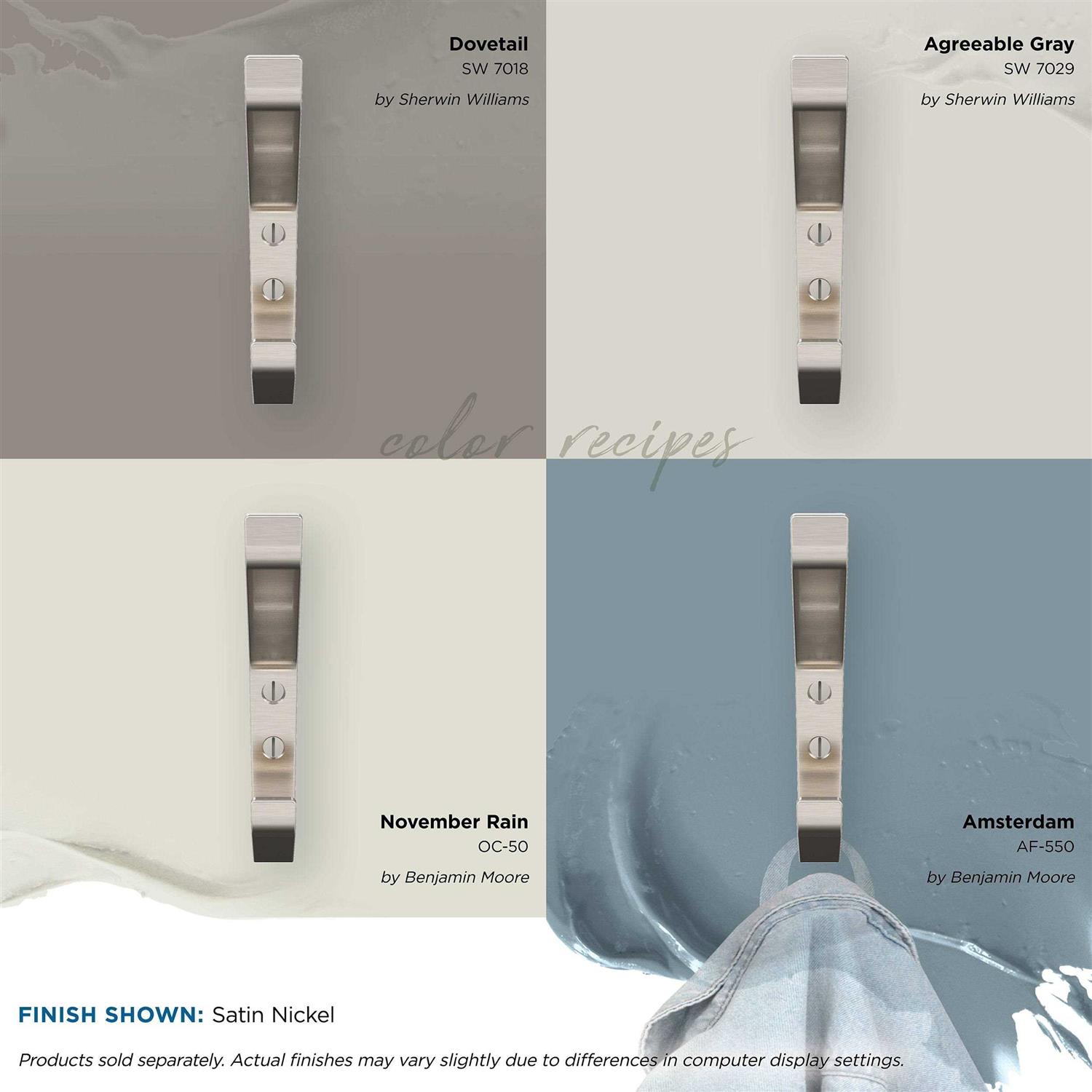 Amerock Emerge Double Prong Decorative Wall Hook H37003CZ - Image 5