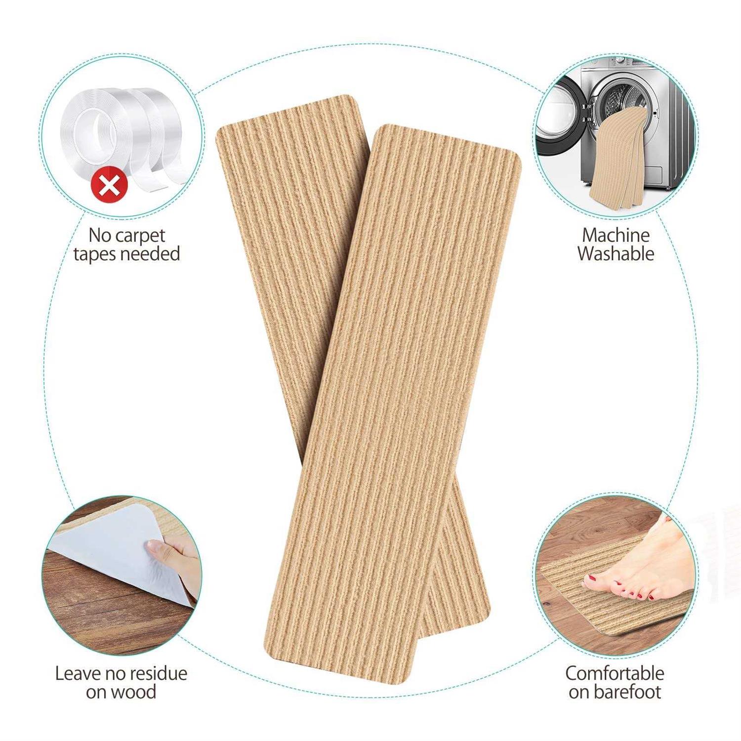 ToStair Non-Slip Stair Treads for Wooden Steps,8 X 30 - Image 4