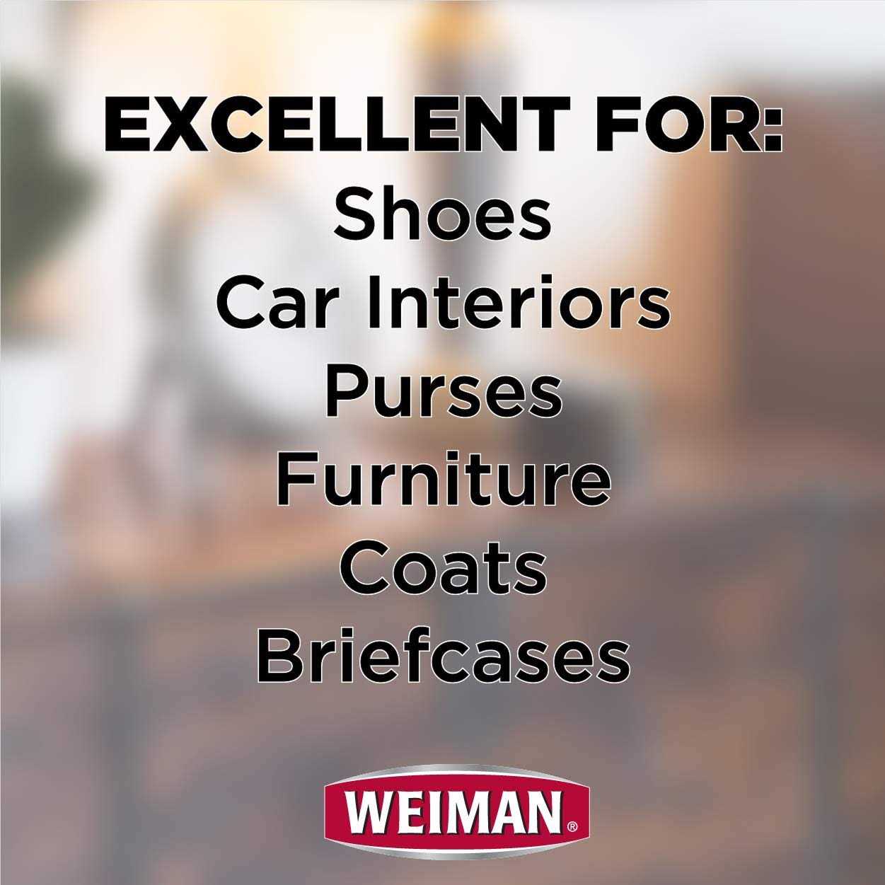 Weiman Leather Cleaner & Conditioner Care Kit Restores Leather Surfaces - Image 5