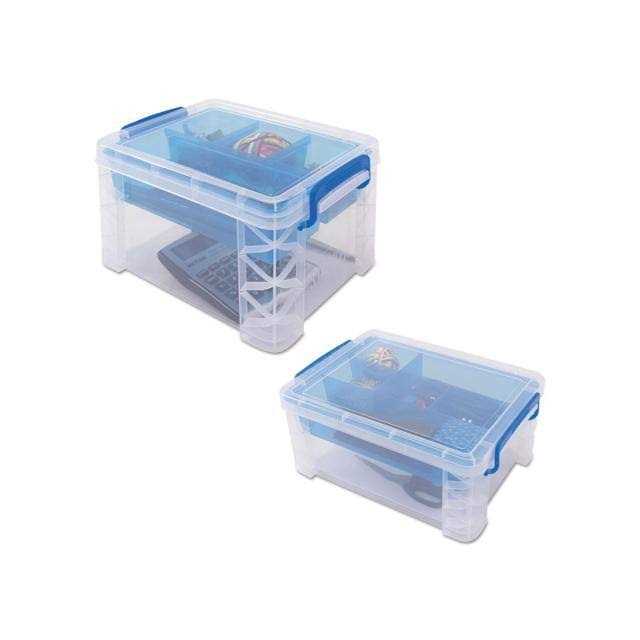 Advantus Super Stacker Divided Storage Box - Image 3