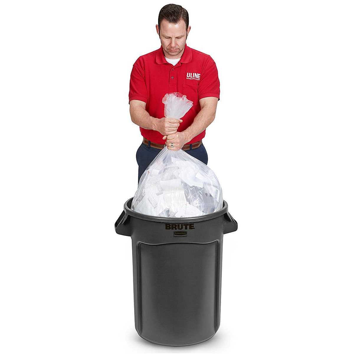 Rubbermaid Commercial Vented Brute 32-gallon Container 1867531 - Image 4