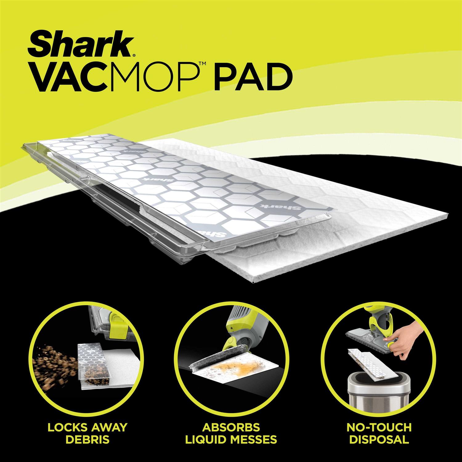 Shark Vm200p12 Vacmop Vacuum Mop Disposable - Image 5