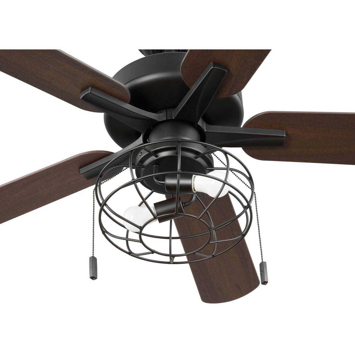 Better Homes & Gardens 52 inch Black Industrial Cage Ceiling Fan - Image 5