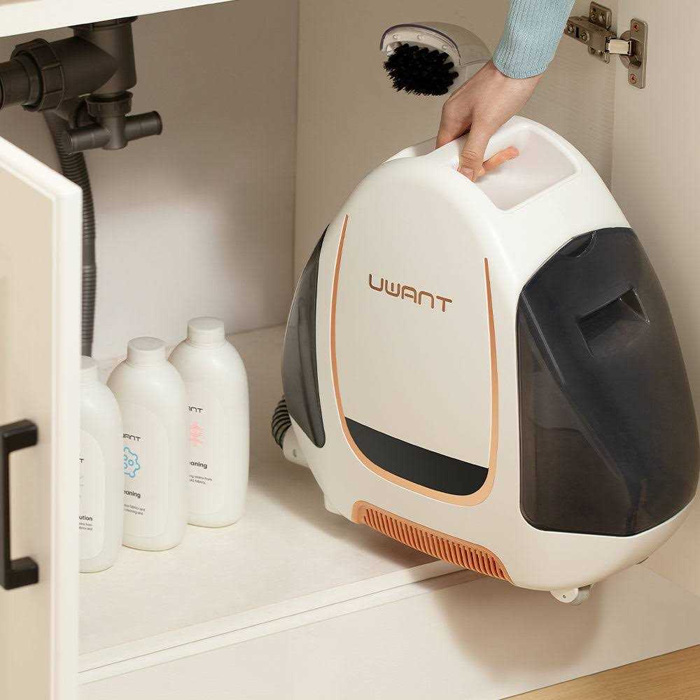 UWANT Portable Carpet & Upholstery Cleaner Machine 12Kpa Strong Suction Small Handheld Area Rug Spot Cleaner - Image 3