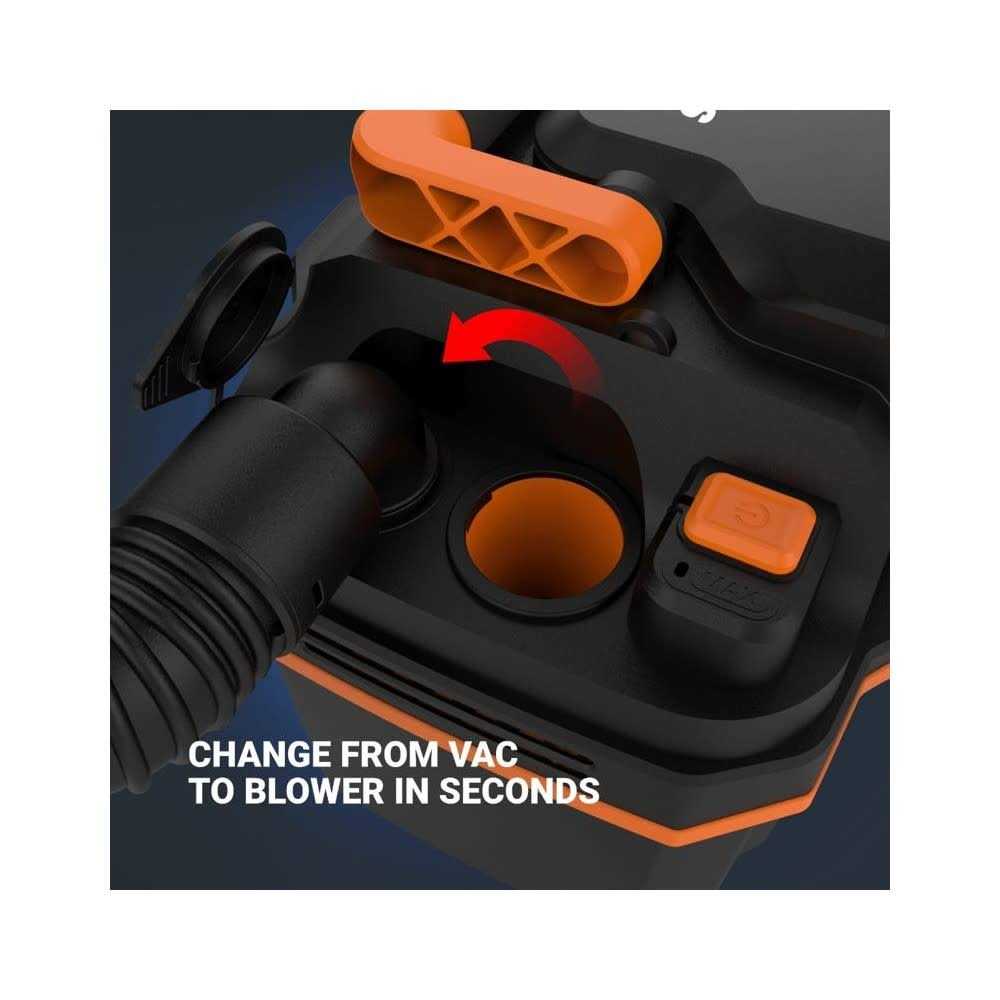 Worx Nitro WX031L 20V 2.1 Gal Cordless Wet/Dry Vacuum - Image 4