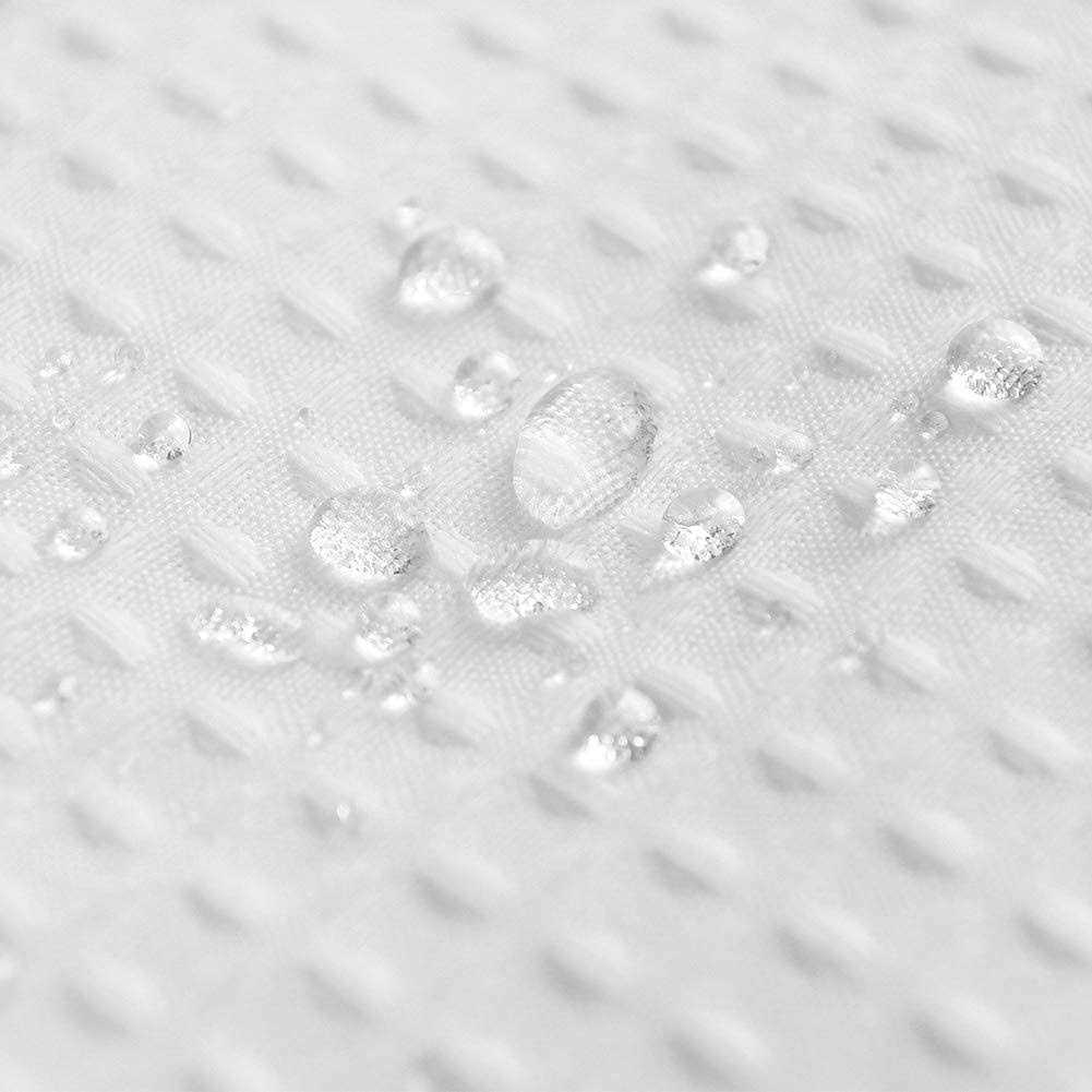 Barossa Design Fabric Shower Curtain Waffle Weave - Image 3