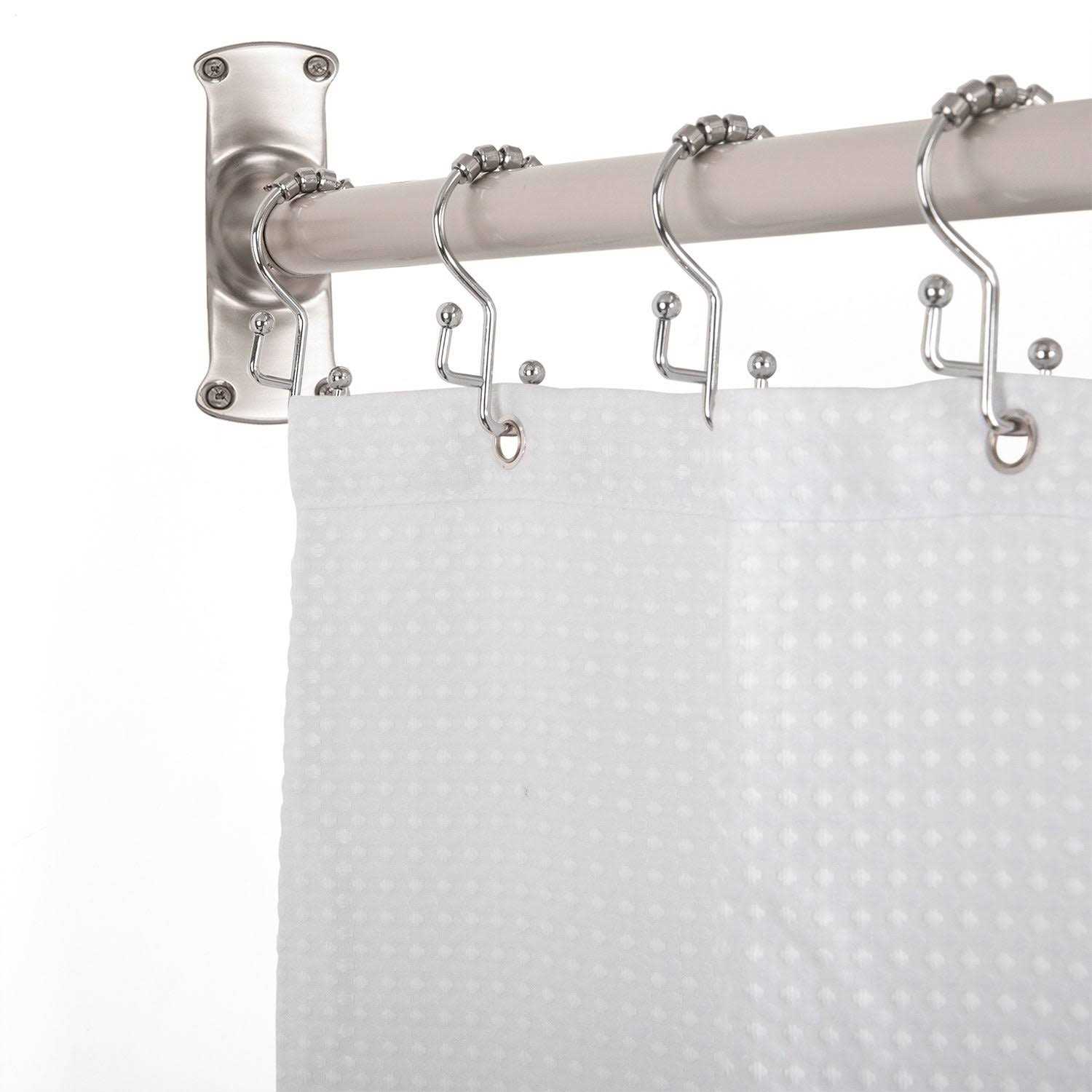 Utopia Alley Rustproof L Shaped Corner Shower Curtain Rod LR1 - Image 4