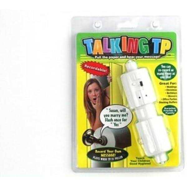 Talking TP Talking Toilet Paper Roll Holder - Image 4