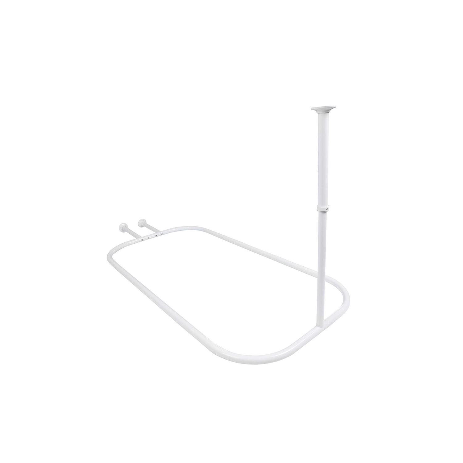 Utopia Alley Hoop Shower Rod for Clawfoot Tub - Image 3