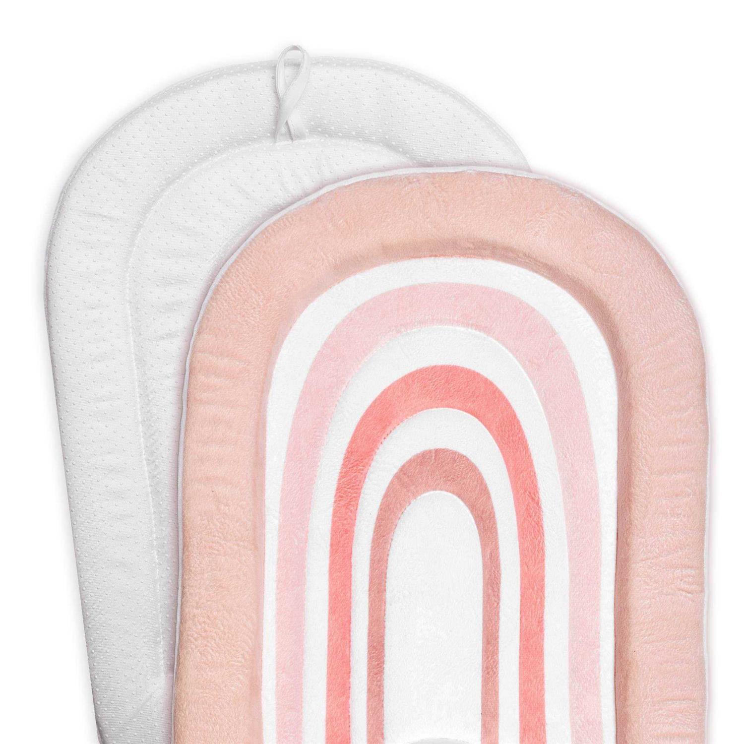 Blooming Bath Rainbow Baby Bath Mat Sink Bathtub Cushion for Infants - Image 3