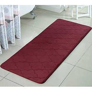 VCNY Home Amadora Quatrefoil Memory Foam Bath Runner - Image 5