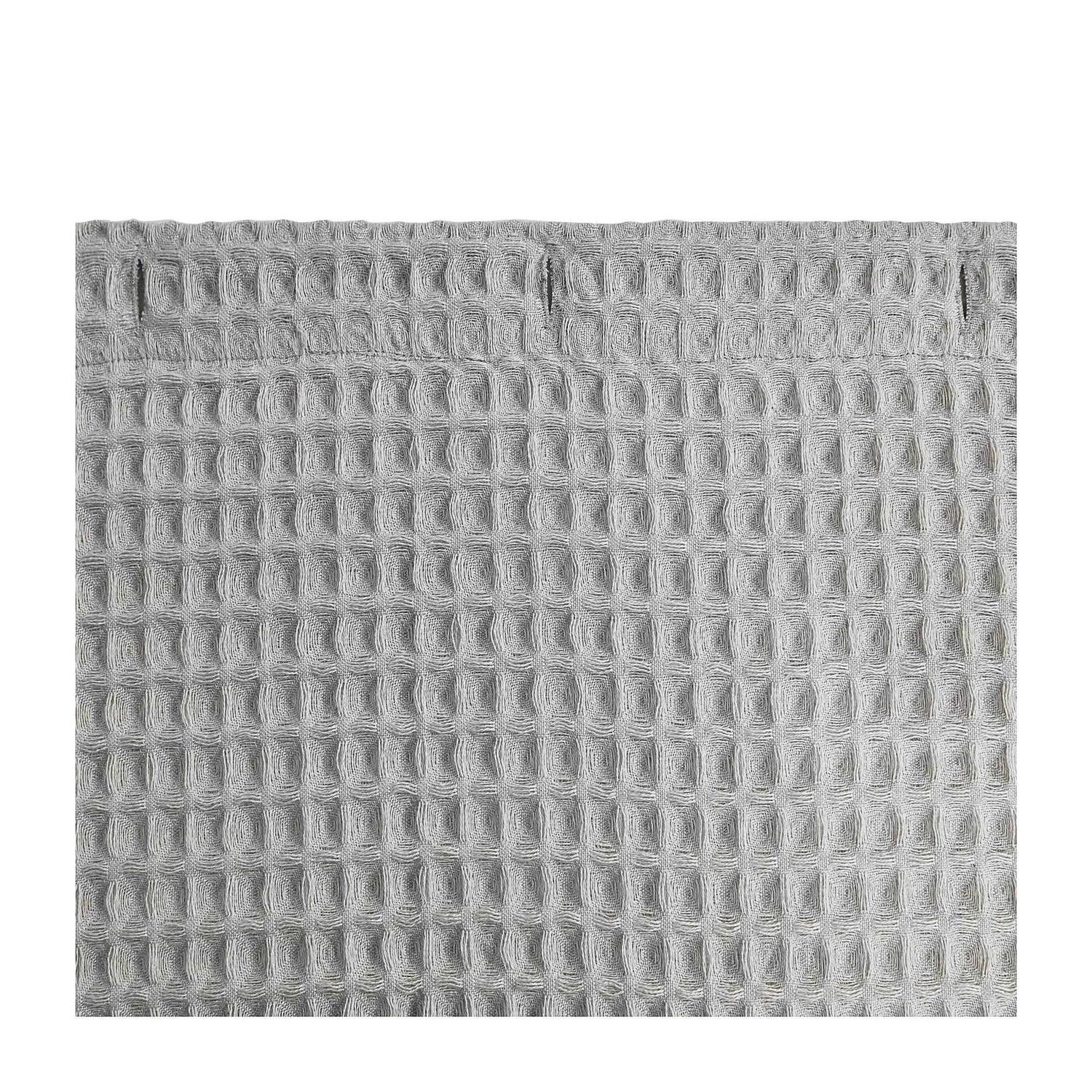 Vera Wang Marled Waffle Shower Curtain - Image 4