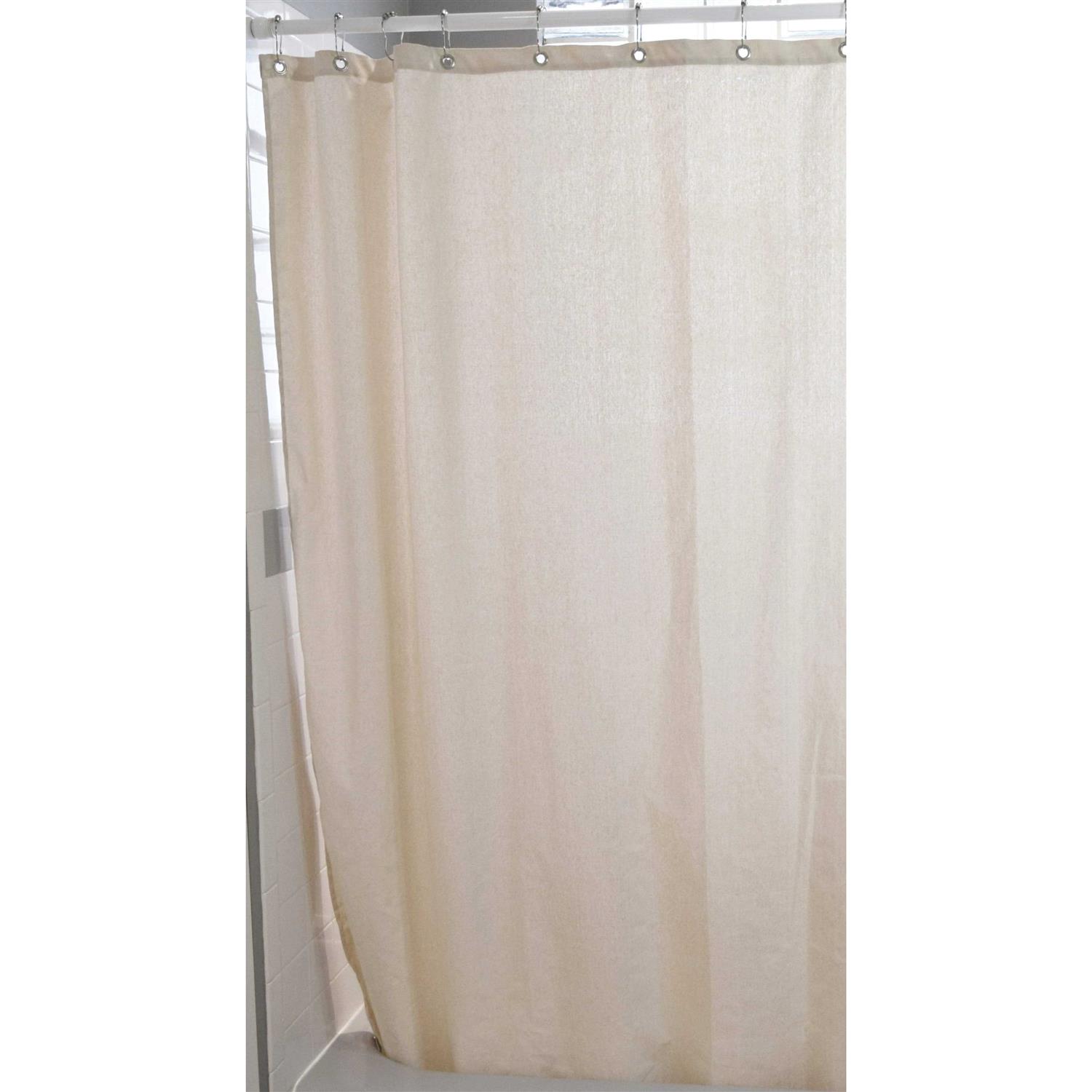 Bean Products Cotton Stall Shower Curtain | All Natural Materials - Image 4