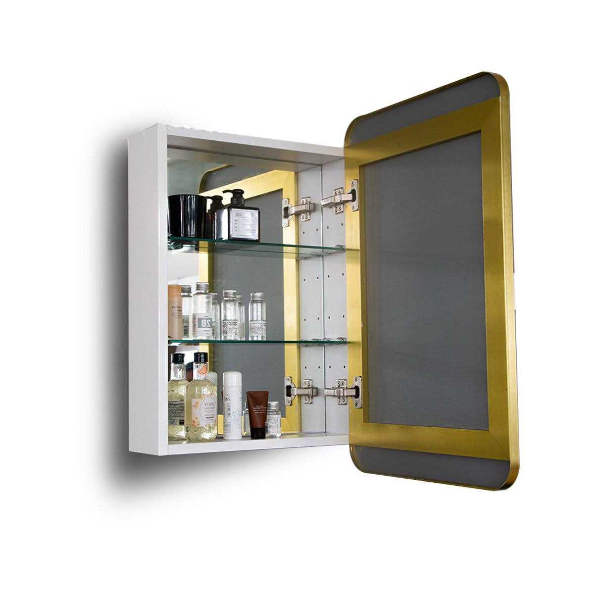 Better Homes & Gardens Aluminum Frame Wall Mount Mirror Medicine Cabinet - Image 4