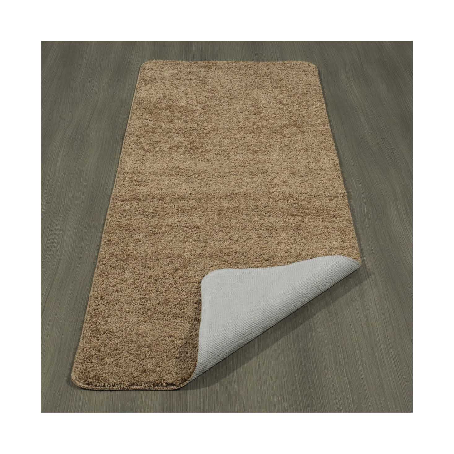 Ottomanson Collection Solid Non-Slip Bath Rug - Image 3