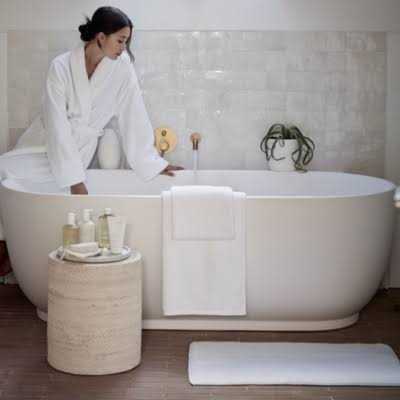 The White Company Ile de Re Bath mat - Image 4