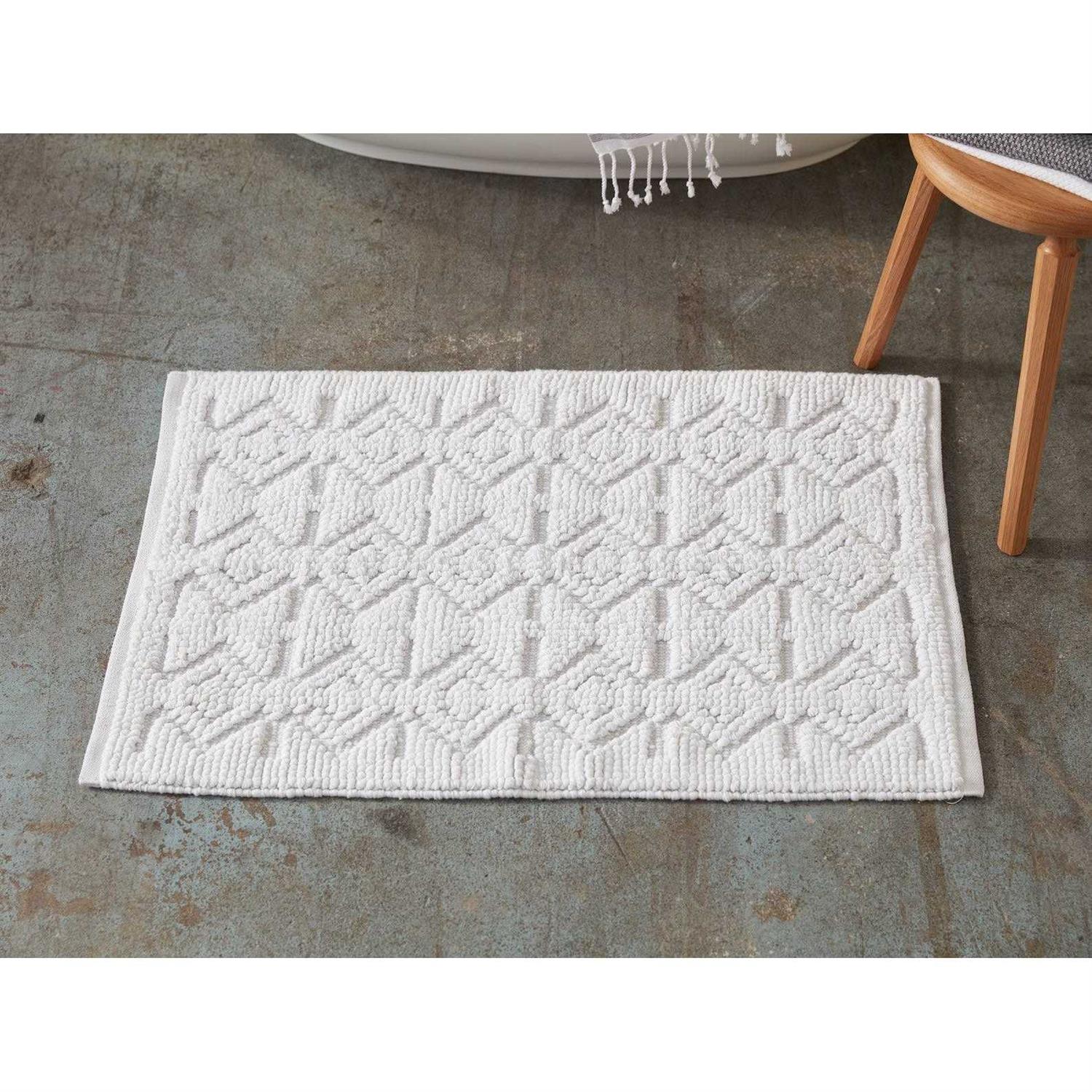 Coyuchi Mosaic Canyon Organic Bath Rug - Image 5