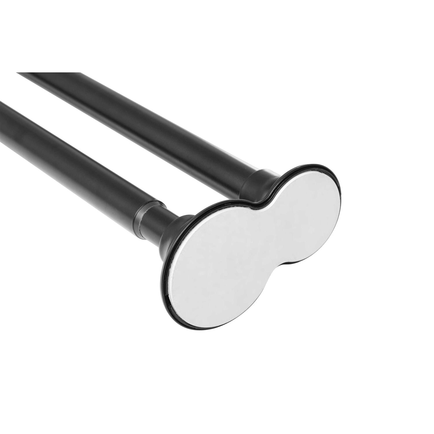 Utopia Alley 42 72 in. Rustproof Aluminum Double Tension Straight Shower Curtain Rod - Image 5