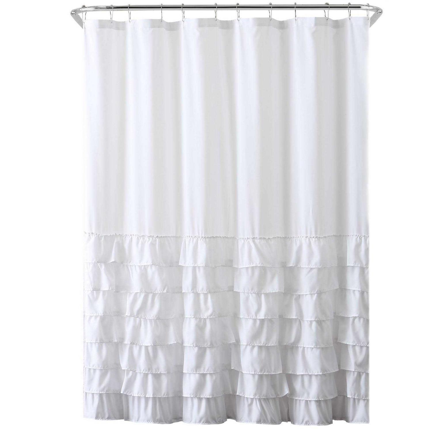 Vcny Home Melanie Ruffle Shower Curtain - Image 4
