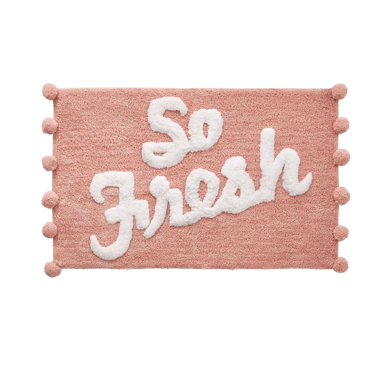 Vcny Home So Fresh Pom Pom Bath Rug - Image 5