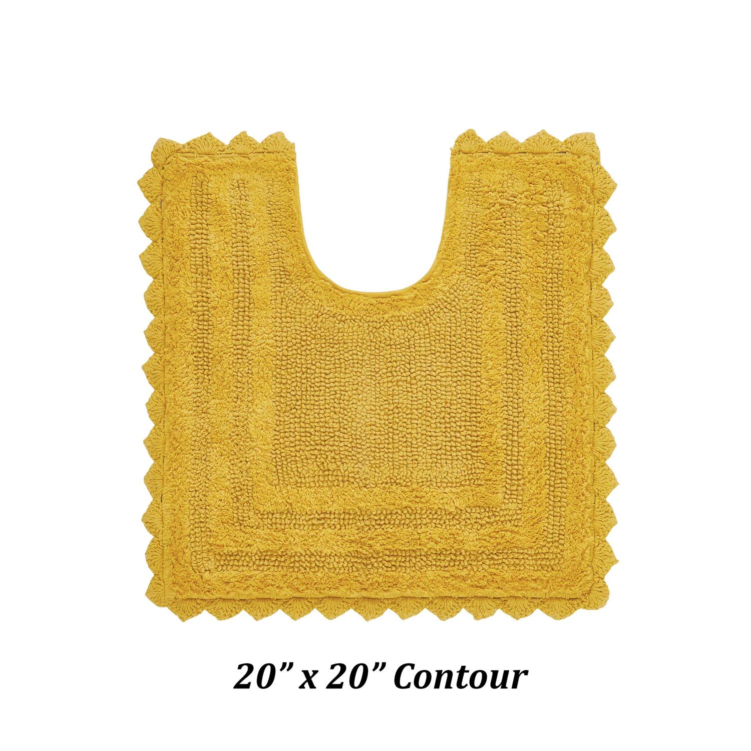 Better Trends Lilly Crochet 100% Cotton Bath Rug Set - Image 5