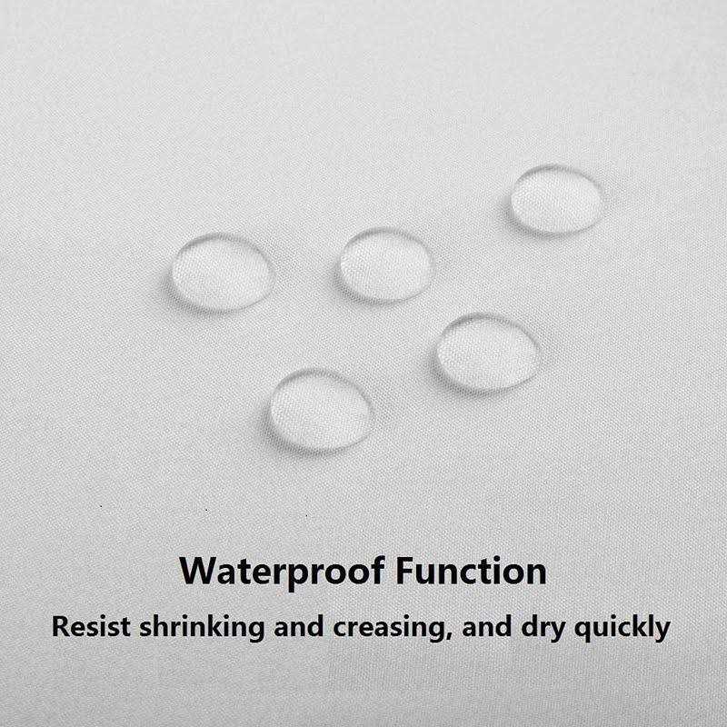 Sonernt Curtain White Christmas from Gray Snowflakes on Pattern Snow Shower Curtain Bathroom Decor,Polyester Durable Waterproof Curtain - Image 3