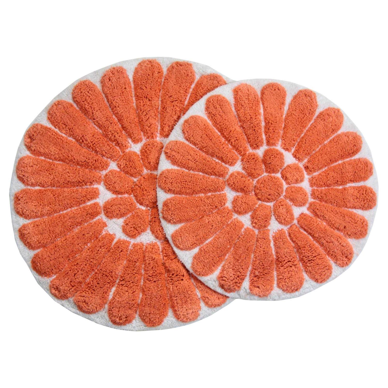 Chesapeake Bursting Flower 2 Piece Bath Rug Set - Image 3