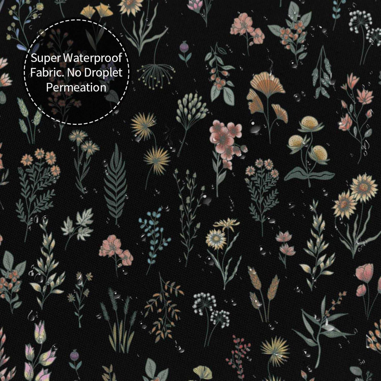 Ohocut Boho Shower Curtains for Bathroom Cute Floral - Image 3