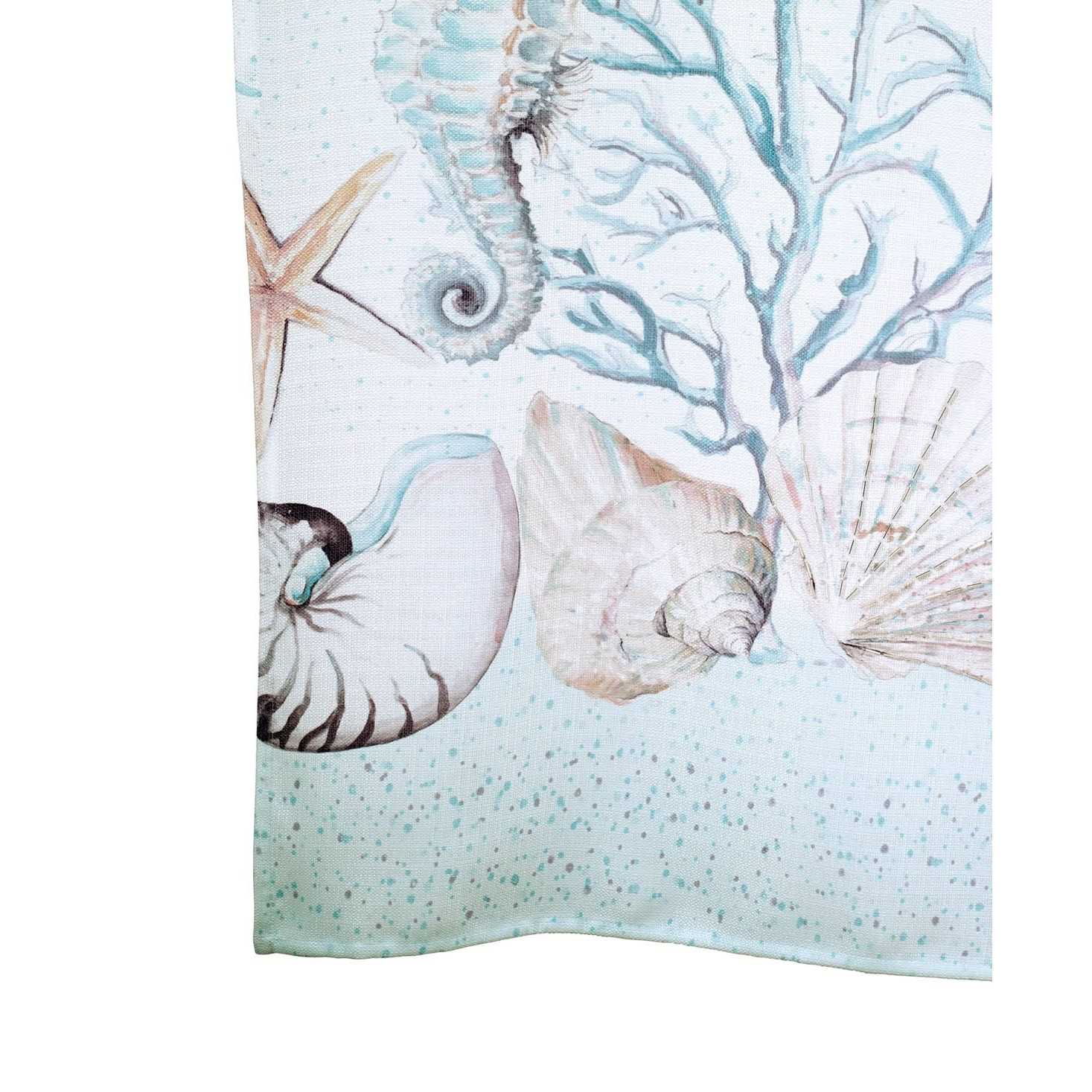 Avanti Coastal Terrazzo Shower Curtain - Image 5