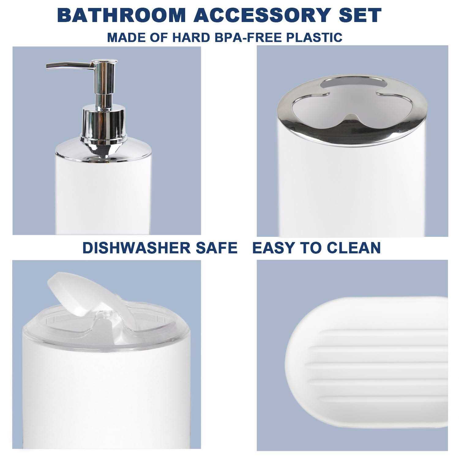 Balch 6 Piece Bathroom Accessory Set Zipcode Design Color: Beige - Image 3