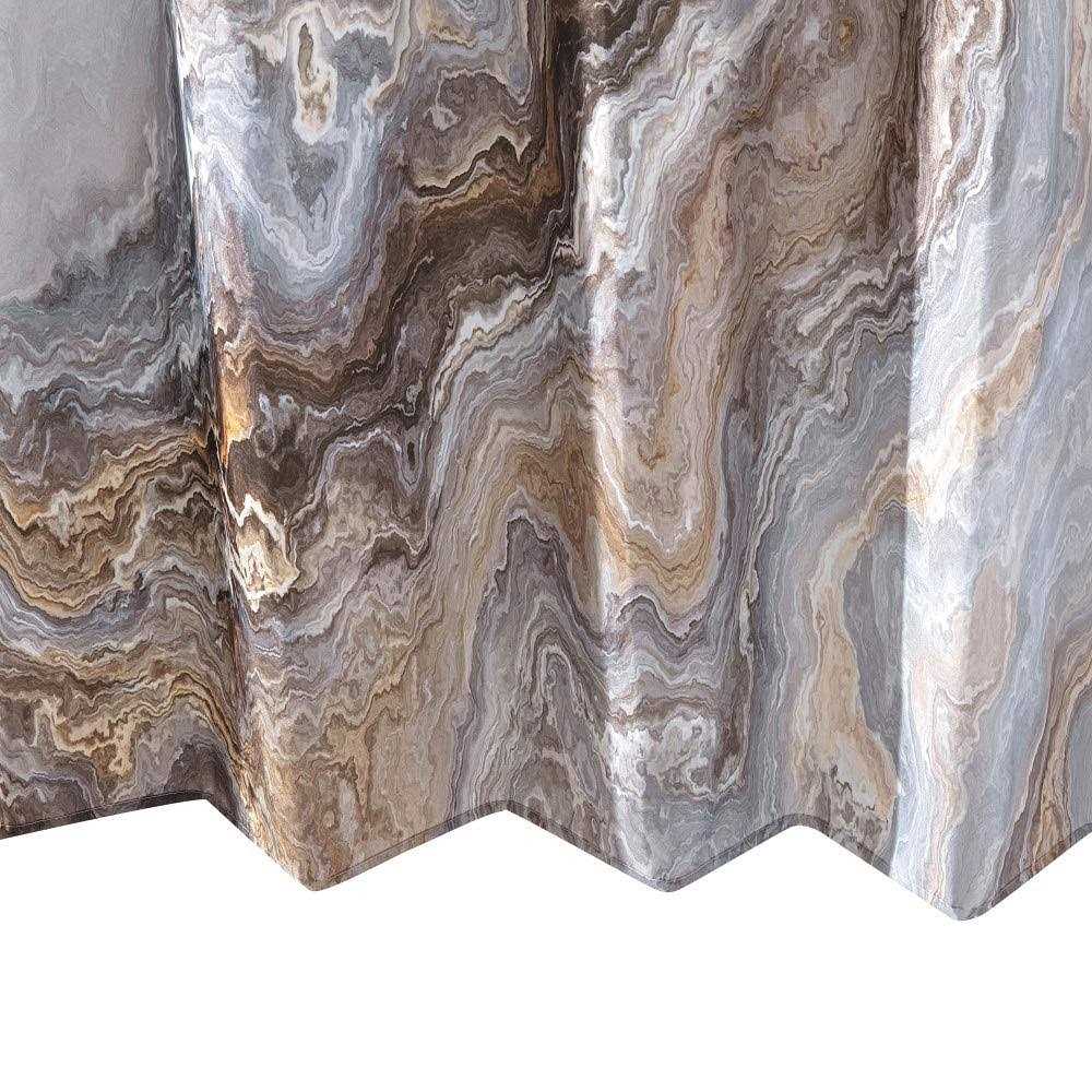 COSEVIER Shower Curtain Marble Texture for Bathroom Polyester Fabric Waterproof Bathroom Decor - Image 5