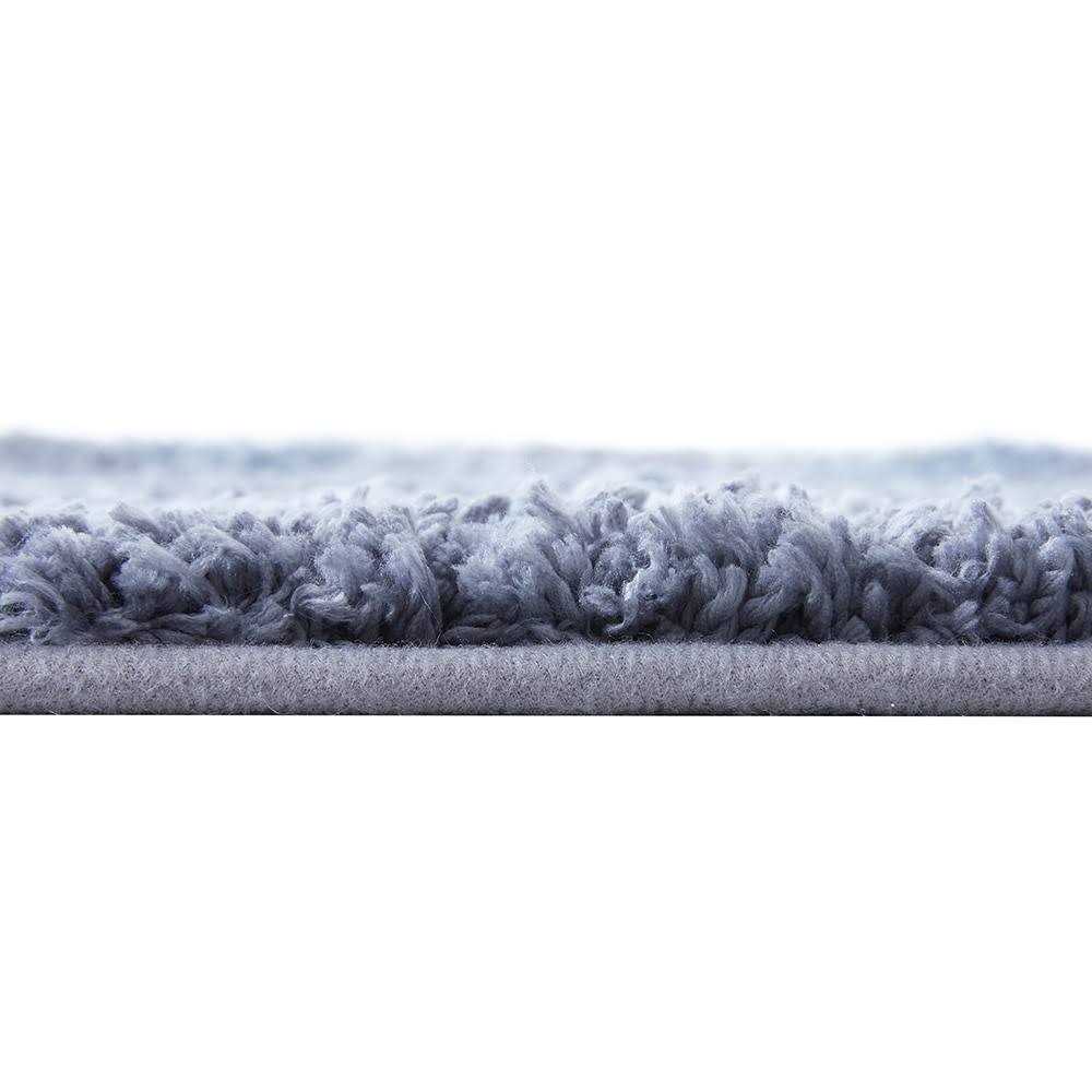 Clara Clark Non Slip Shaggy Bath Rug Set Chevron Design Ultra Soft Bathroom Mat - Image 5