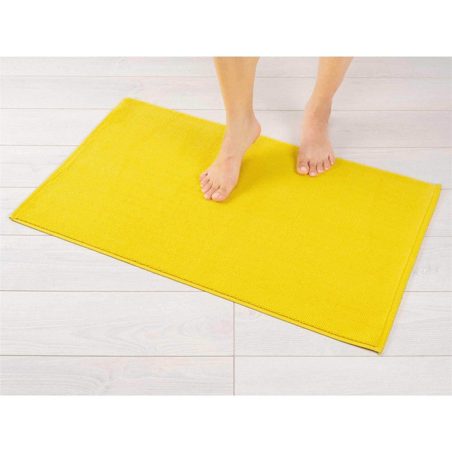 American Soft Linen Non Slip Bath Rug Cotton - Image 3